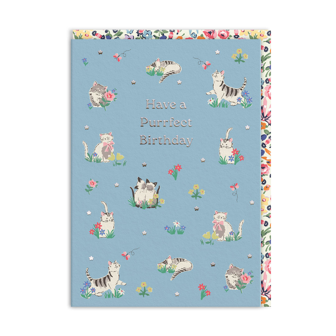 Picture of Purrfect Birthday Kittens Greeting Card (11501)