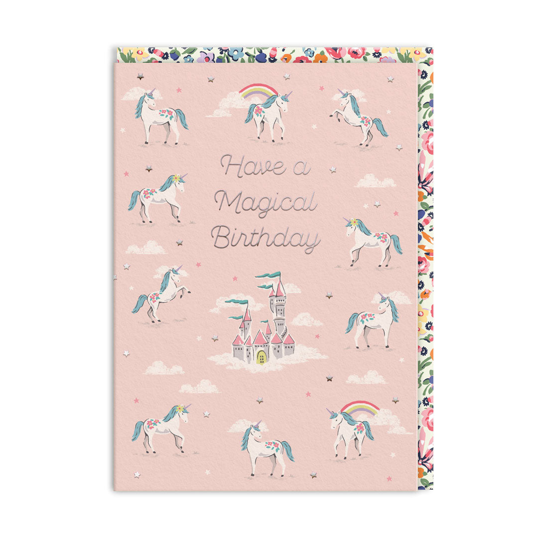 Picture of Magical Birthday Unicorns Greeting Card (11502)