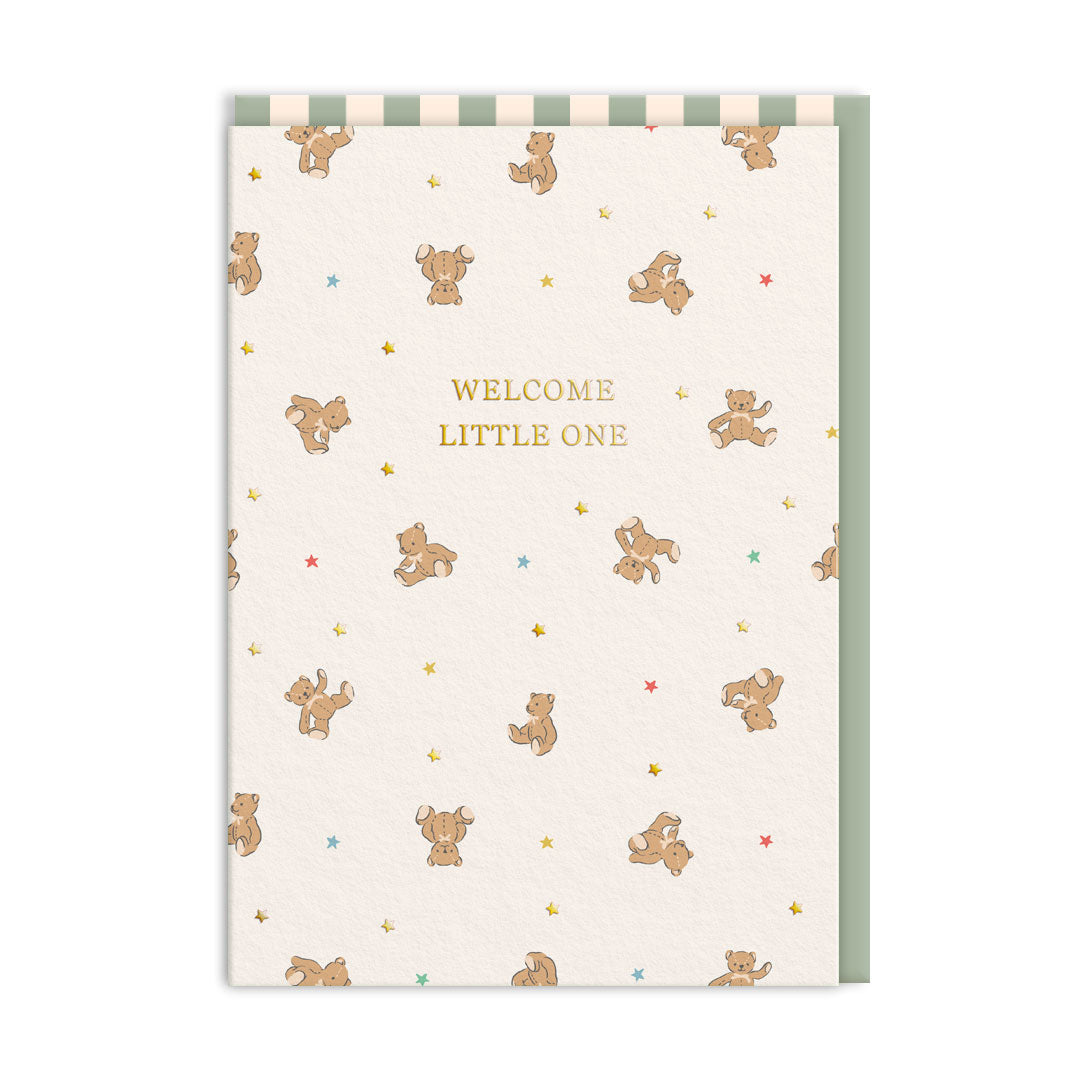 Picture of Welcome Little One Bears Greeting Card (11525)