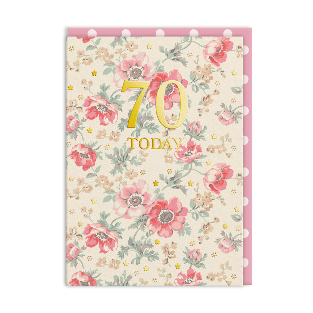 Picture of 70 Anenome Greeting Card (11668)