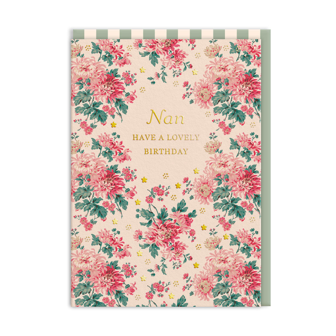 Picture of Nan Have A Lovely Birthday Card (12509)