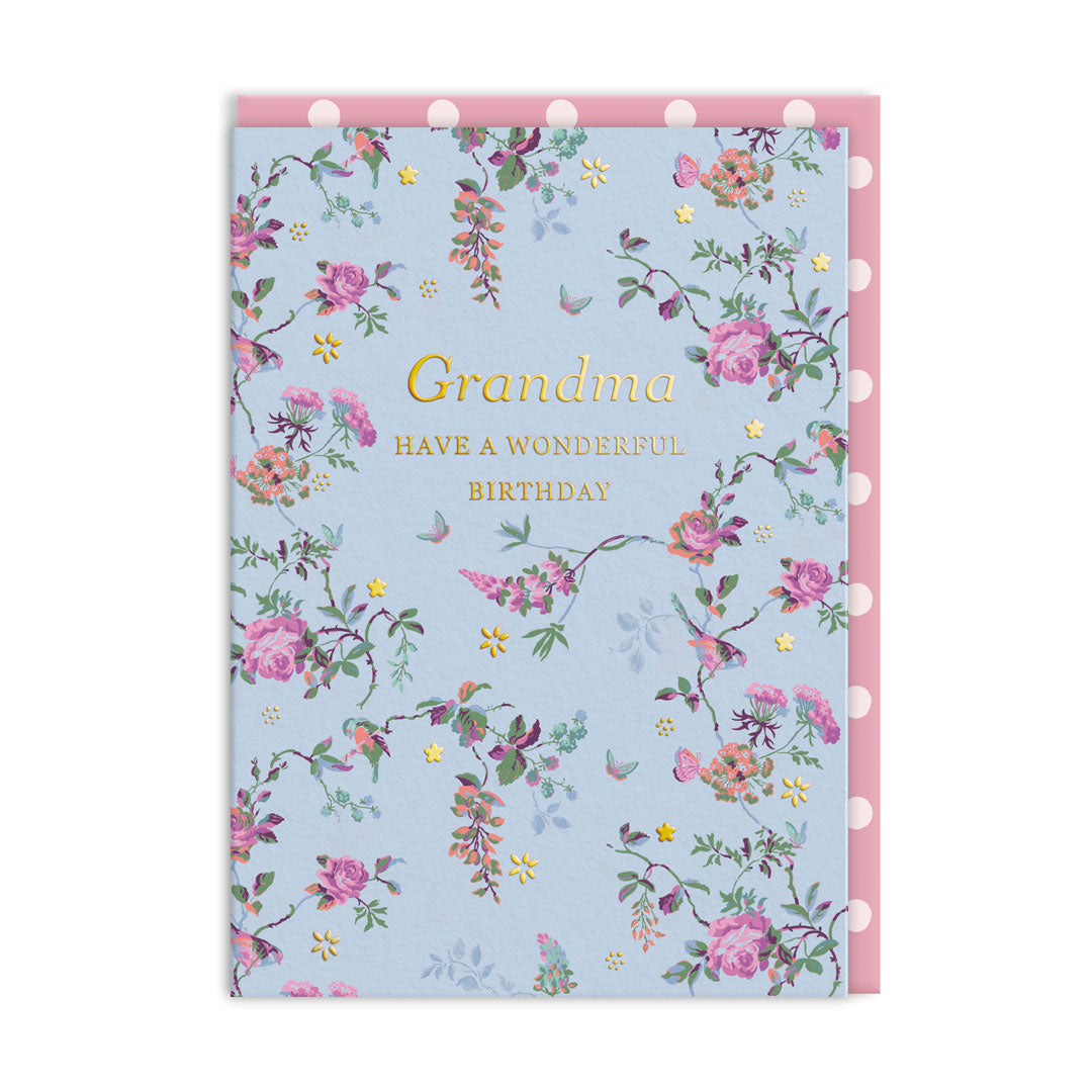Picture of Grandma Have A Wonderful Birthday Card (12510)