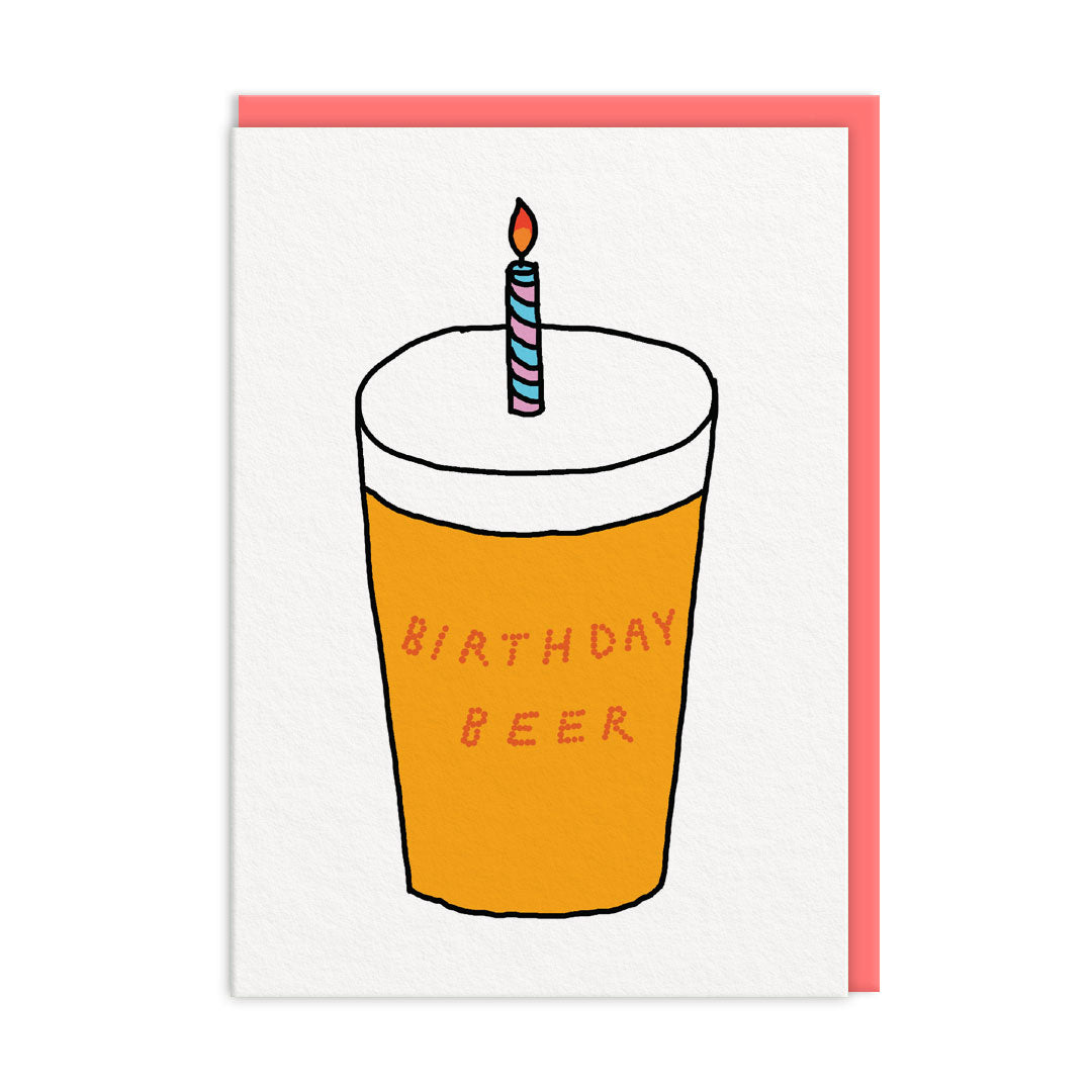 Picture of Birthday Beer Greeting Card (11491)