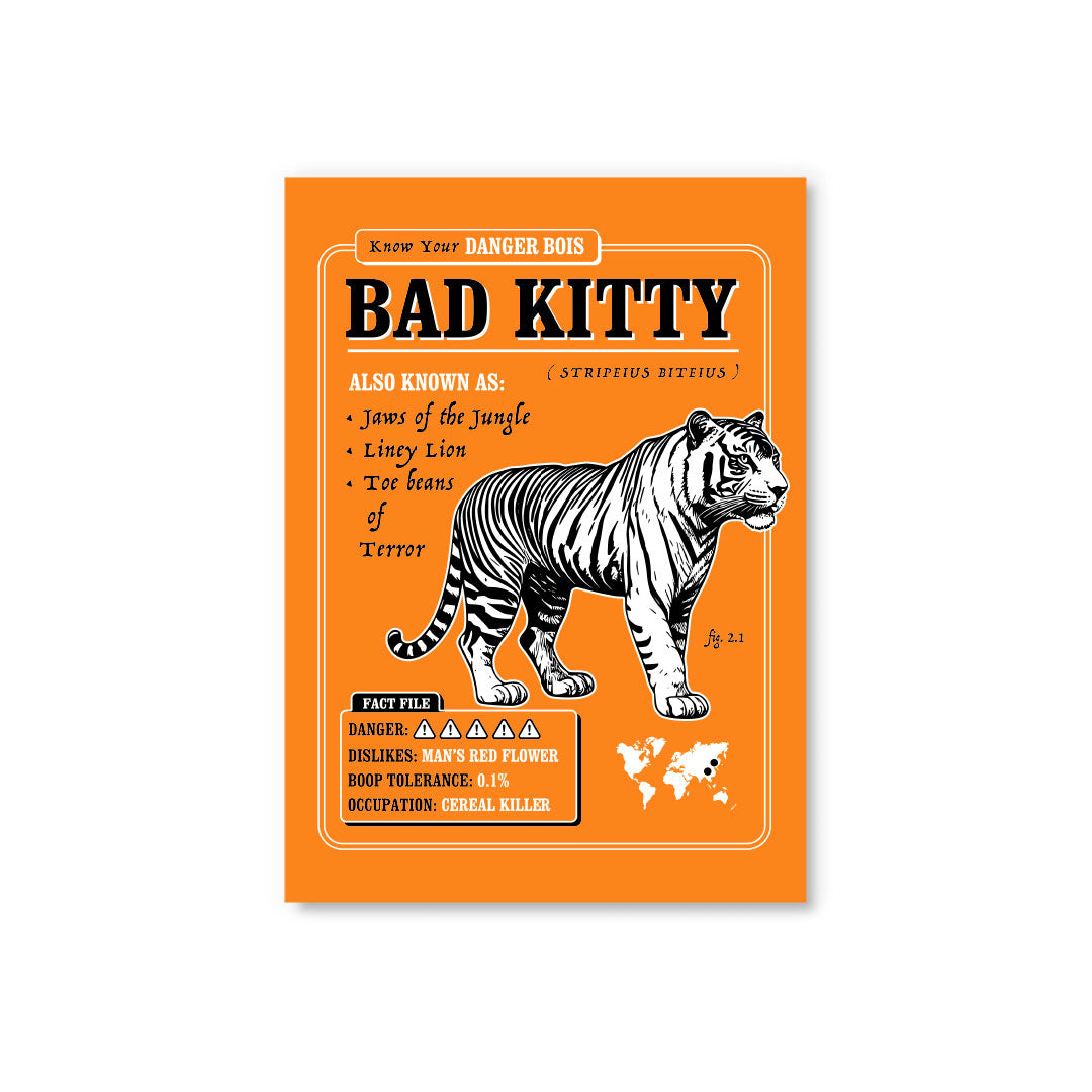 Picture of Bad Kitty Postcard (12165)