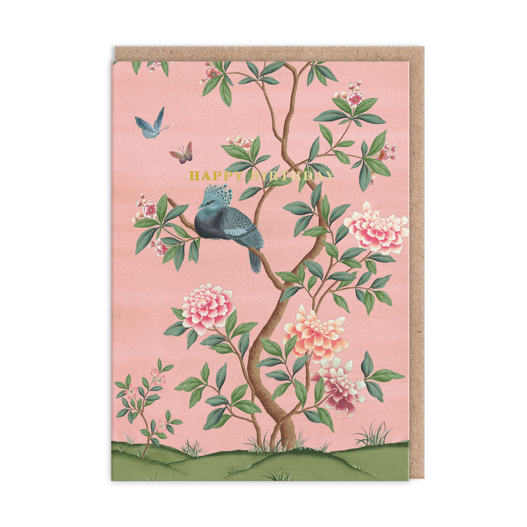 Picture of Faraway Tree Pink Greeting Card (9908)