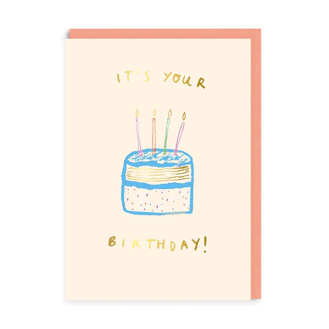Picture of It's Your Birthday Cake Greeting Card (7310)