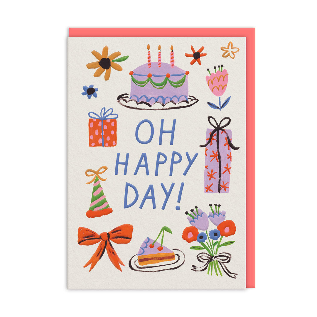 Picture of Oh Happy Day Greeting Card (12110)
