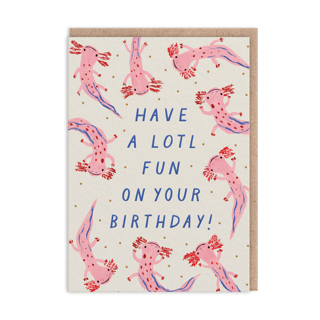 Picture of Have A Lotl Fun Greeting Card (12112)