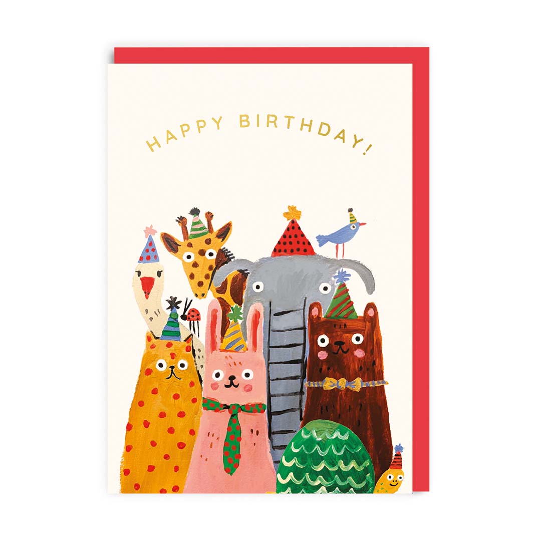 Picture of HBD Animals Greeting Card (7301)