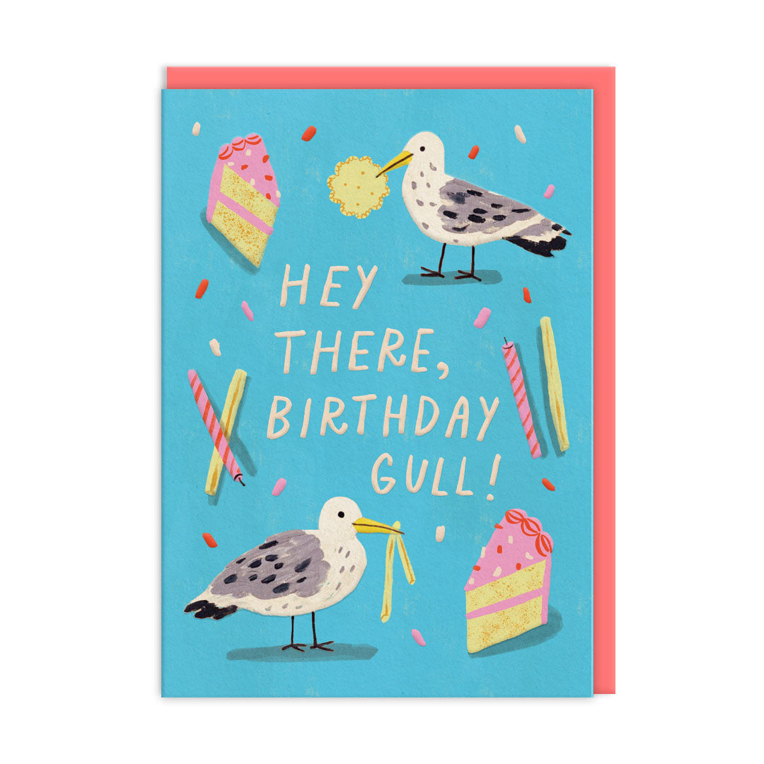 Picture of Hey There Birthday Gull Greeting Card (9649)