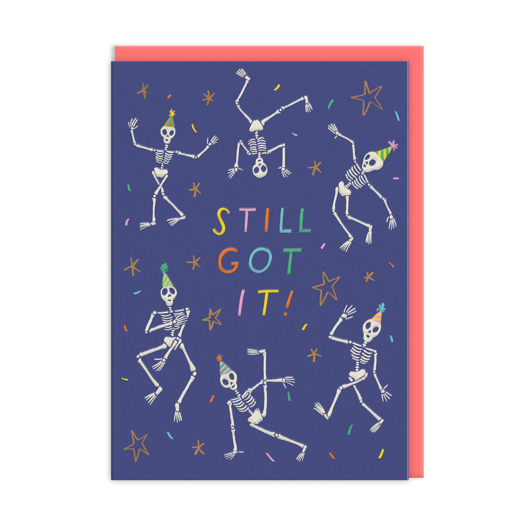 Picture of Still Got It Skeleton Greeting Card (9651)