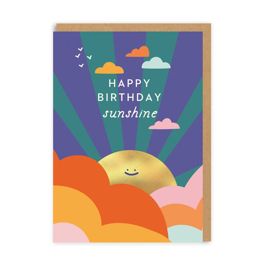 Picture of Happy Birthday Sunshine Card (5335)