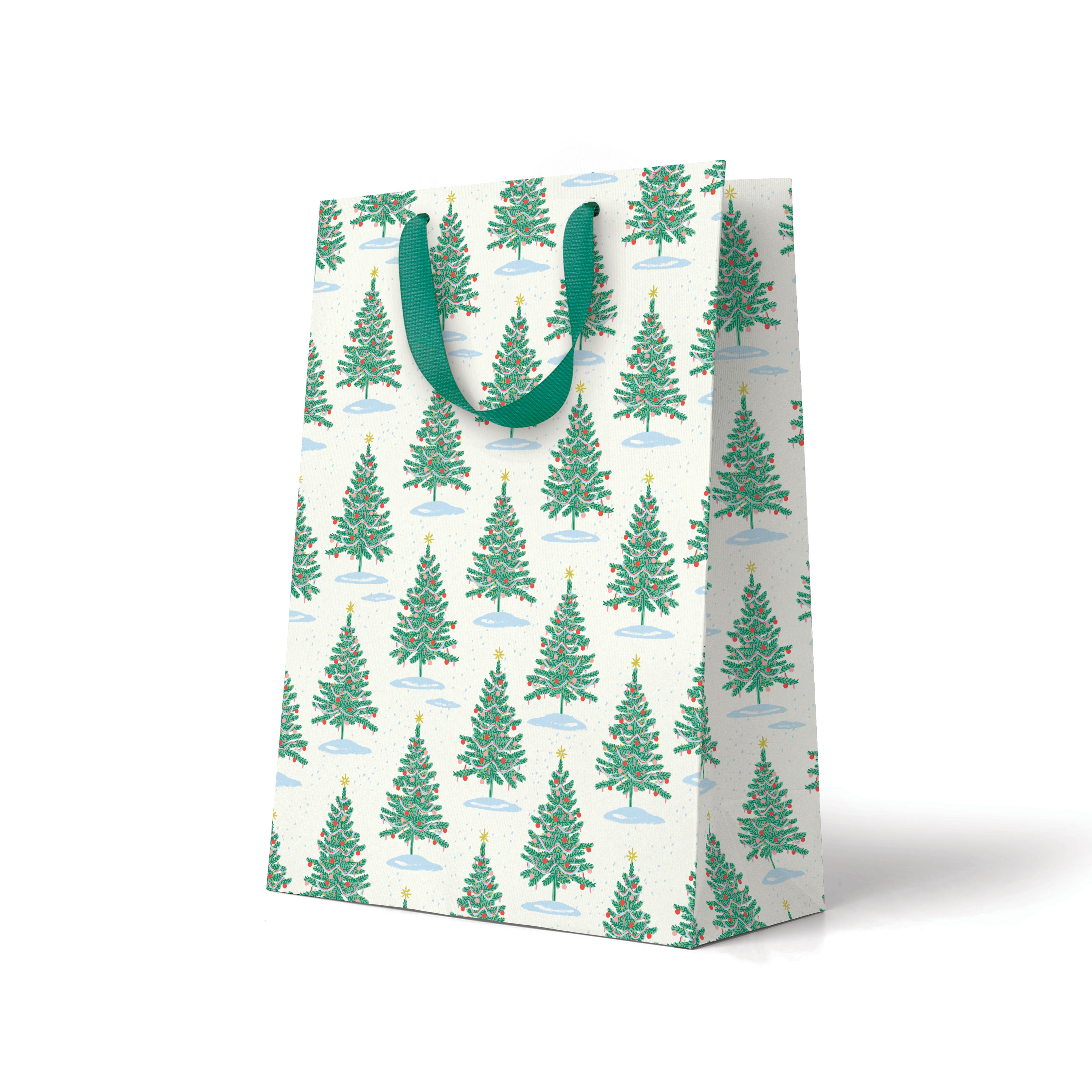 Picture of Christmas Tree Repeat Large Gift Bag (12270)