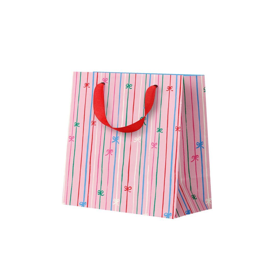 Picture of Ribbons And Bows Small Gift Bag (12171)