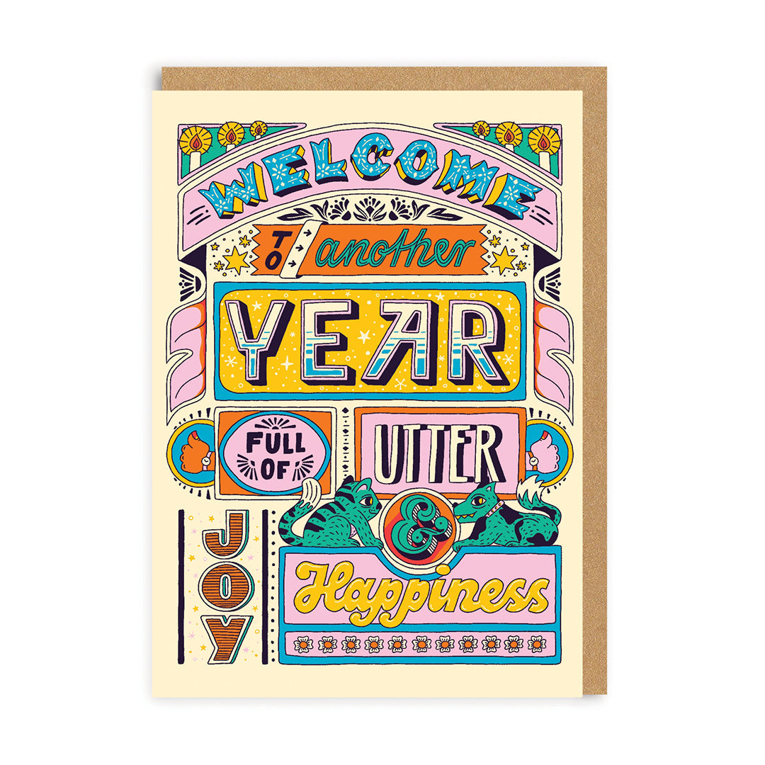 Picture of Another Year full of Happiness Card (6669)