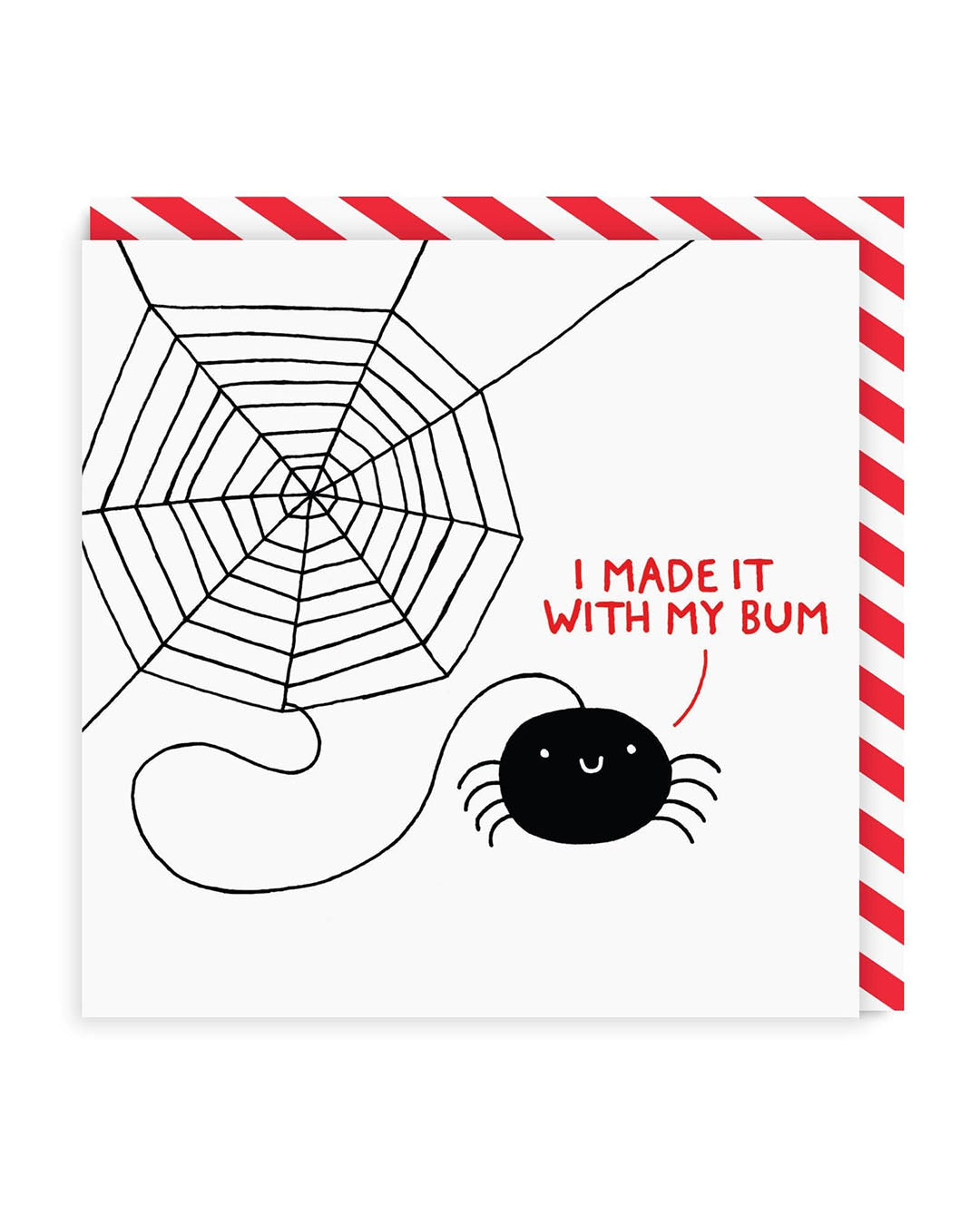 Picture of I Made It With My Bum Greeting Card (877)