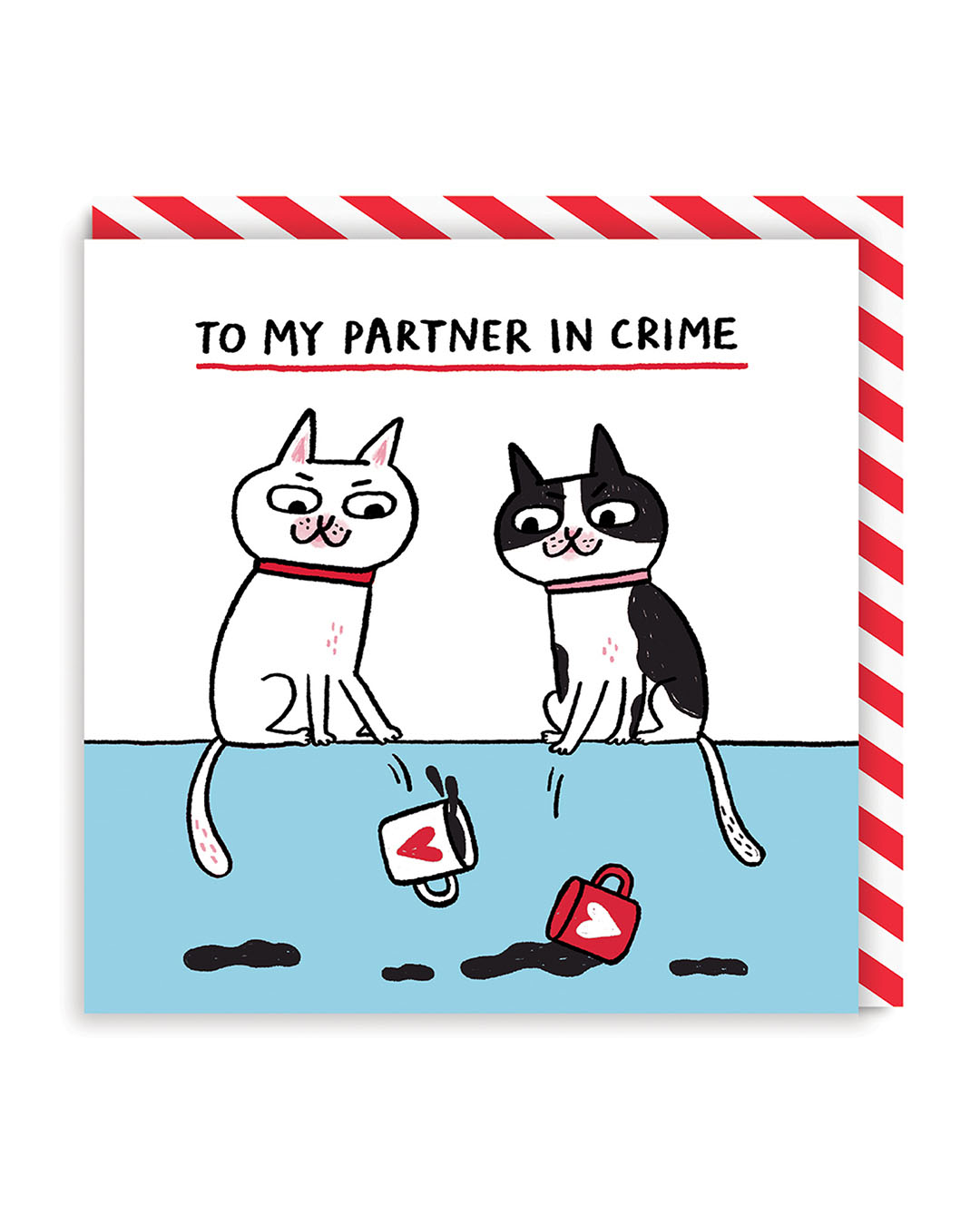 Picture of Partner in Crime Greeting Card (7195)