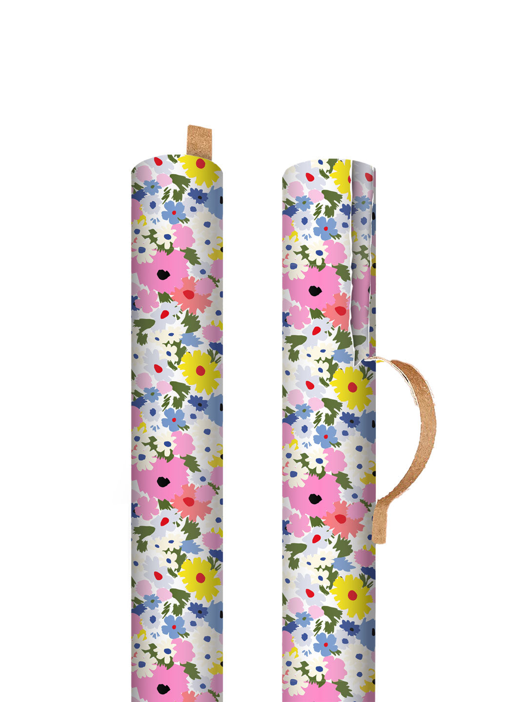 Picture of Floral Repeat Roll Wrap (12402)