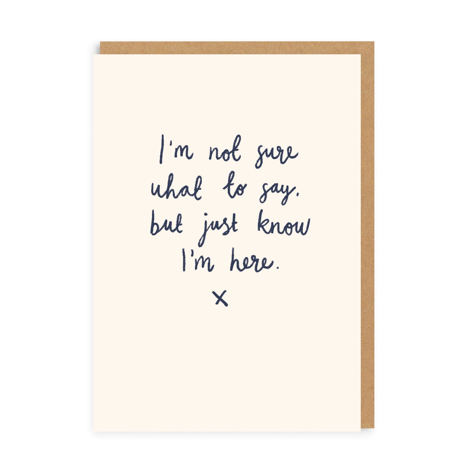 Picture of Know I'm Here Greeting Card (5669)