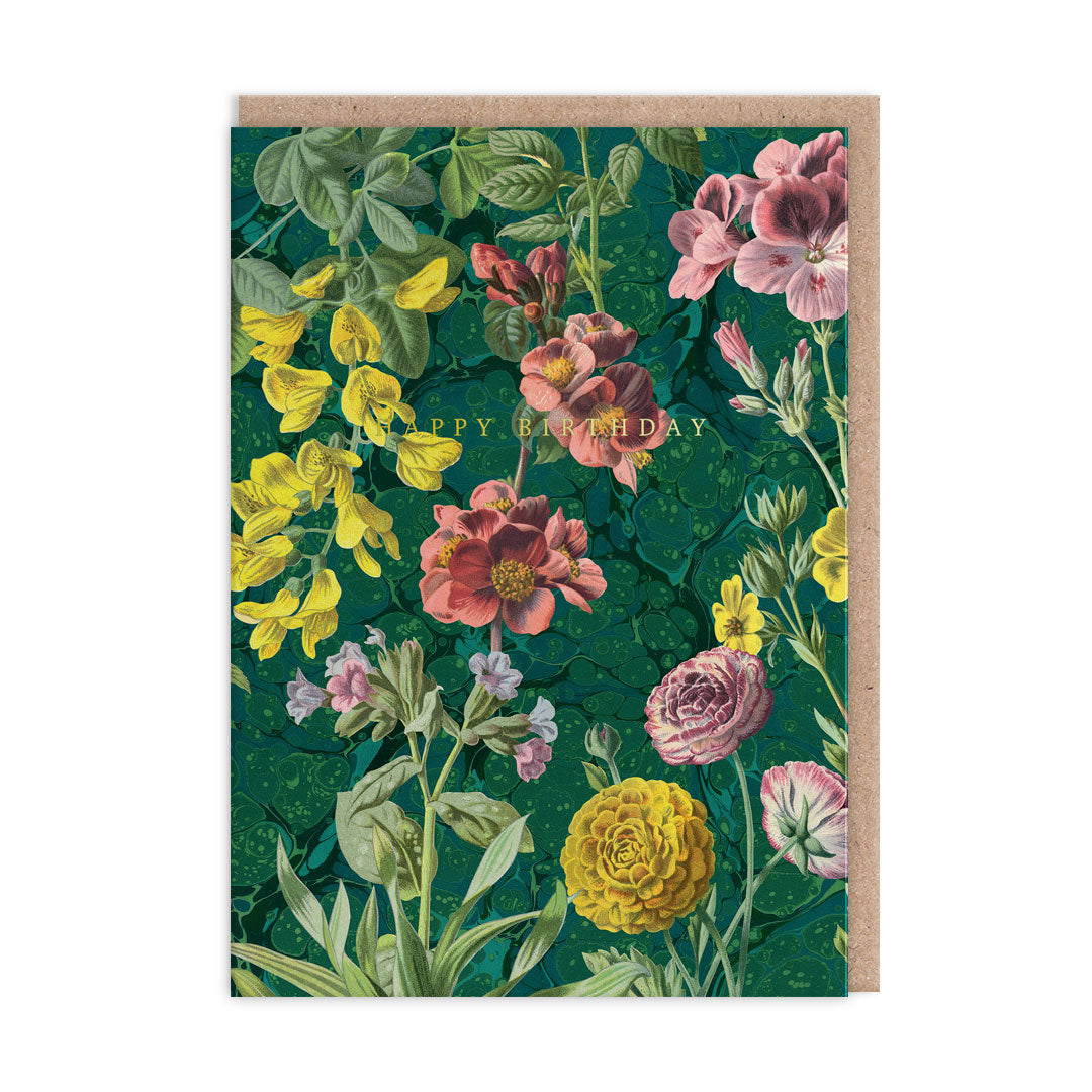 Picture of Marble Botanicals Greeting Card (12054)