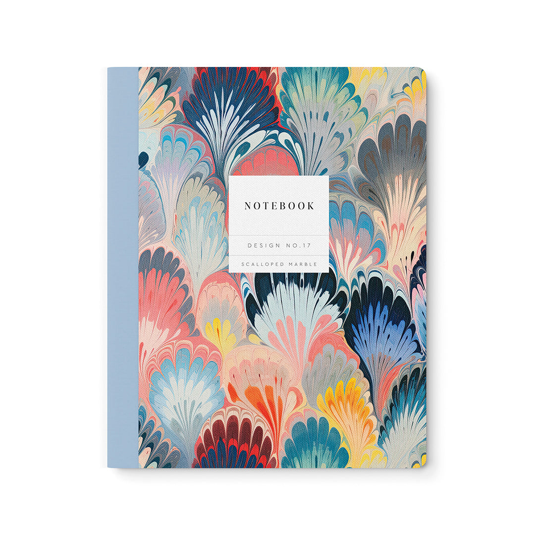 Picture of Design No.17 Scalloped Exercise Book (11755)