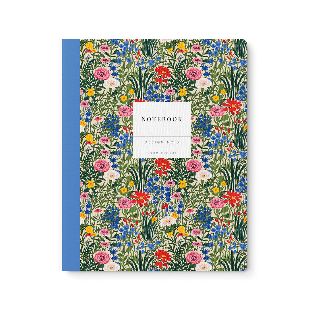 Picture of Design No.3 Boho Floral Exercise Book (11758)