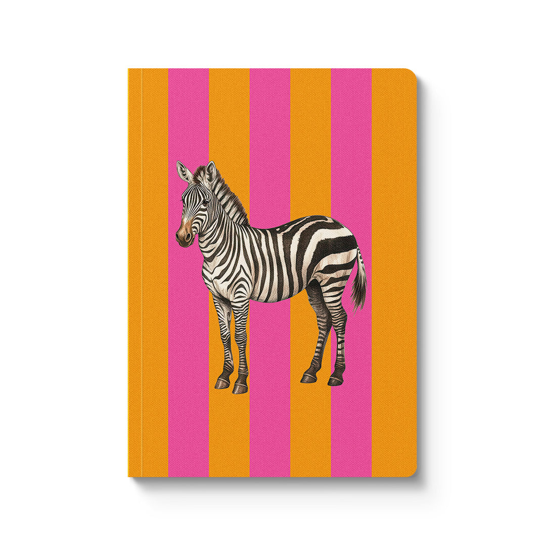 Picture of Striped Zebra Paperback Notebook (A5) (12359)