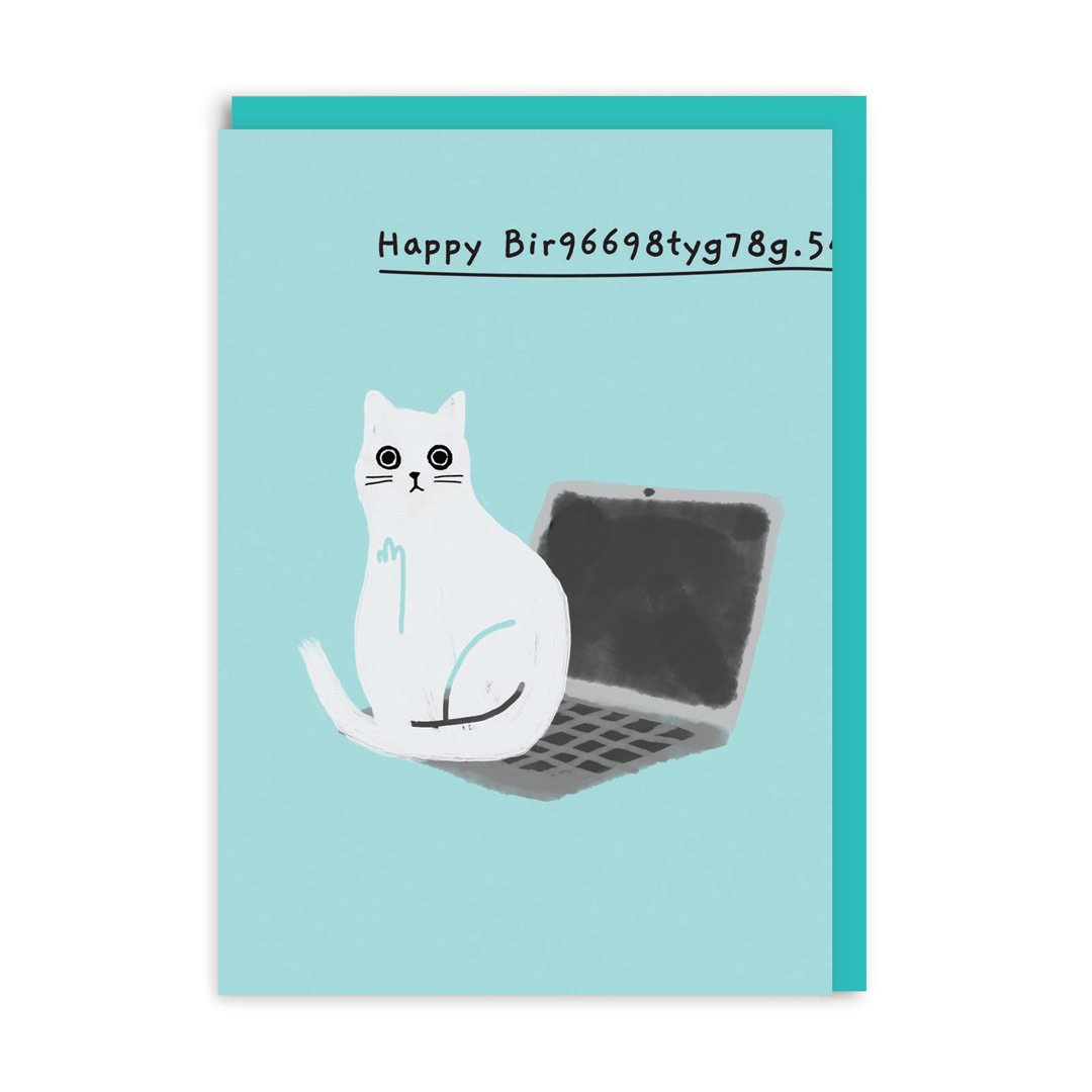 Picture of Happy Bir9669.. Laptop Greeting Card (5173)