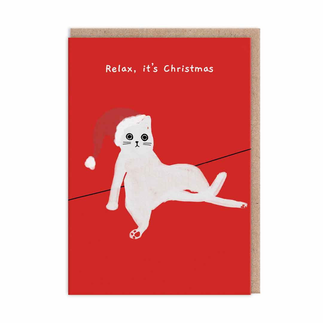 Picture of Relax It's Christmas Greeting Card (9658)