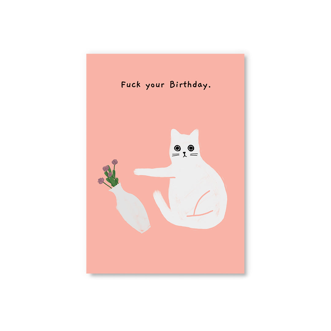 Picture of Fuck Your Birthday Postcard (12300)