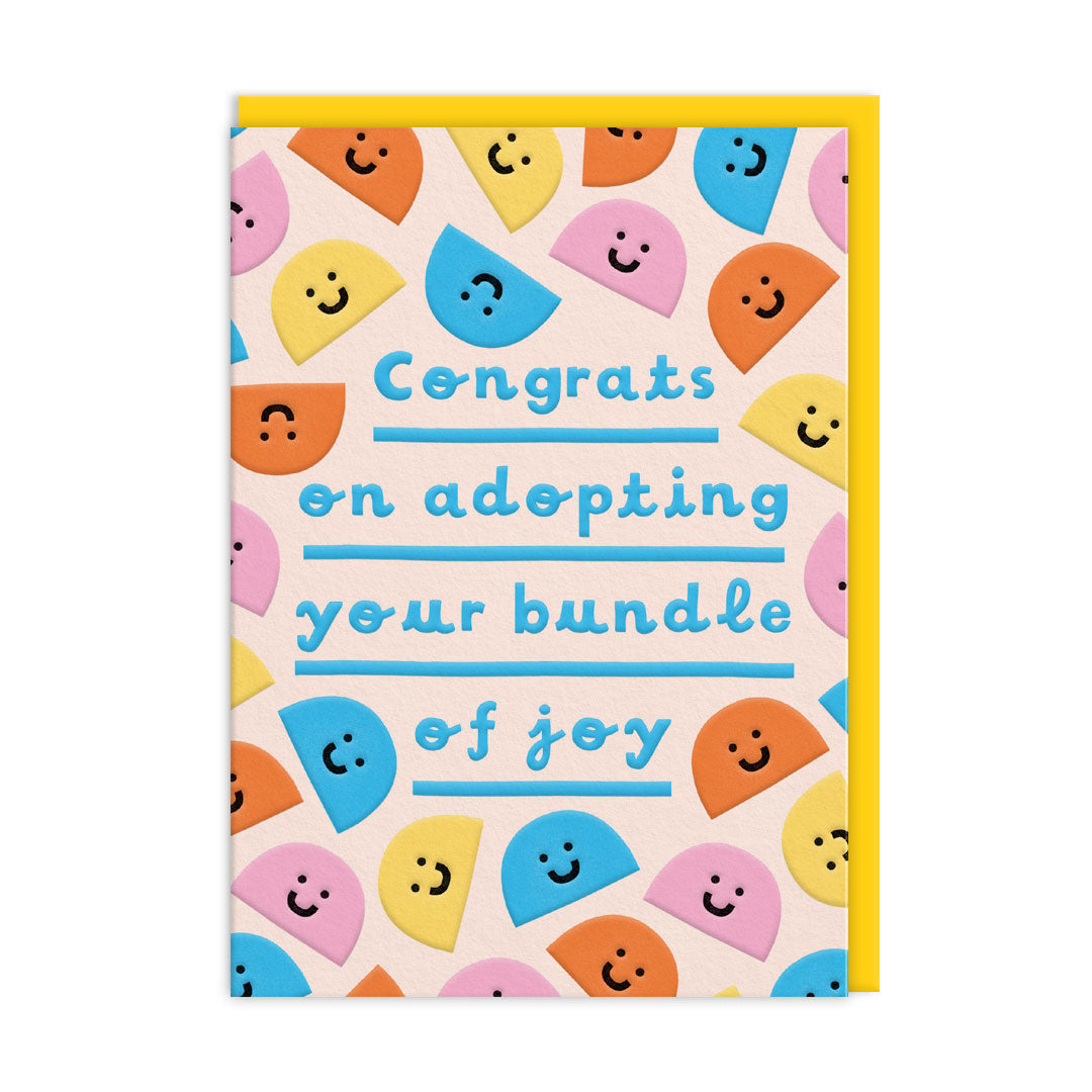 Picture of Adopting Your Bundle Of Joy Greeting Card (12351)