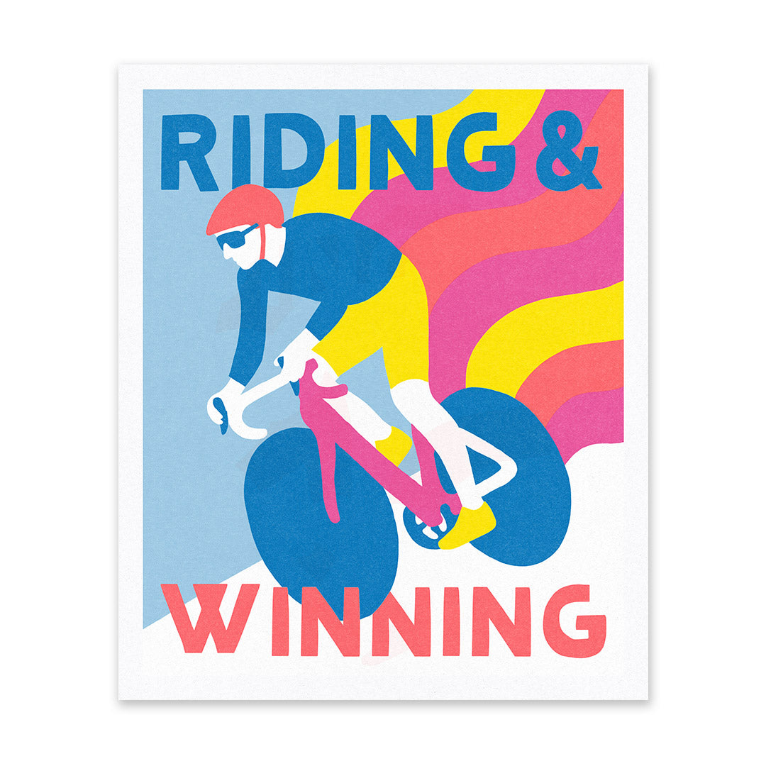 Picture of Bicycle Riso Print (10x12) (12626)