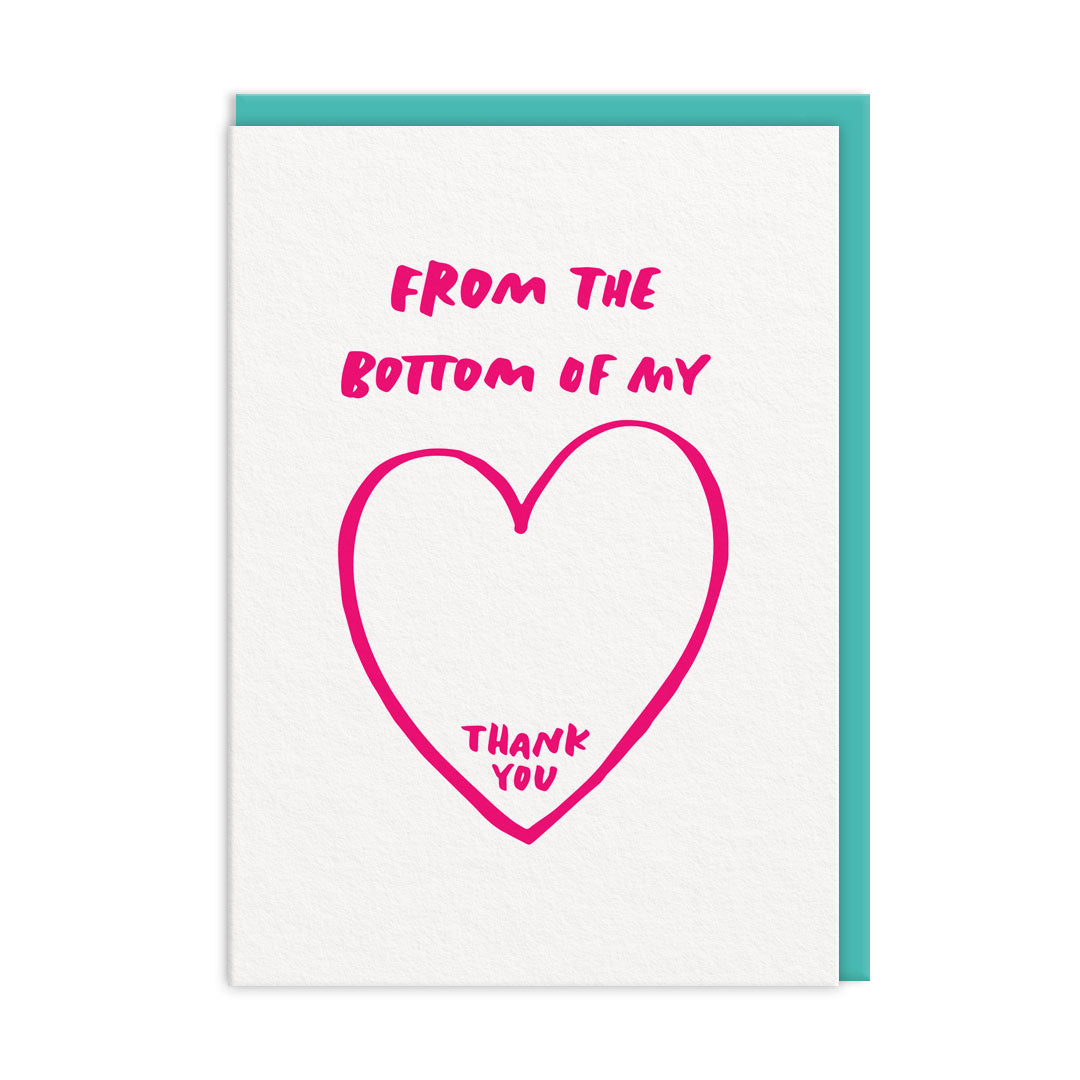 Picture of From The Bottom Of My Heart Greeting Card (12411)