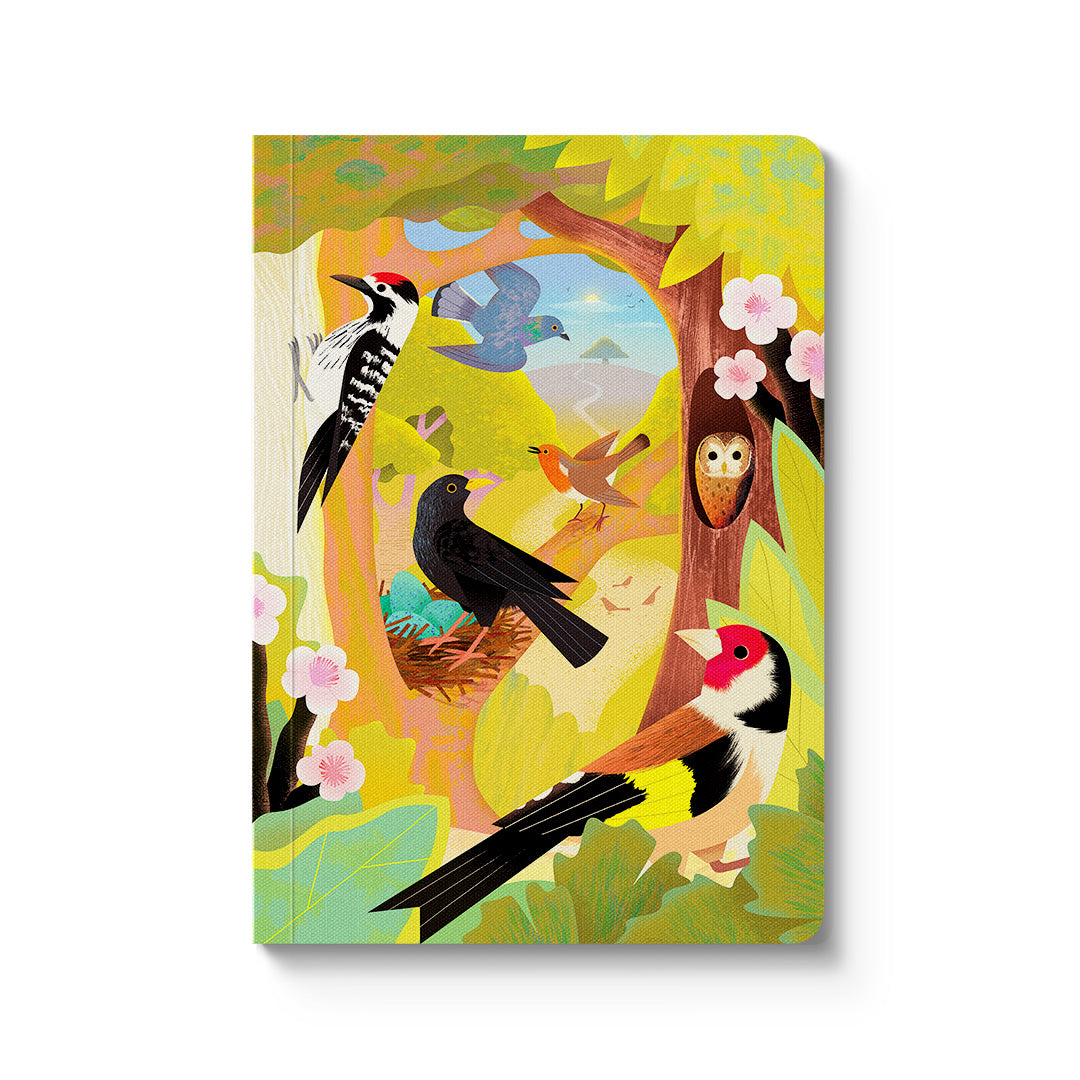 Picture of British Birds Paperback Notebook (A6) (12471)
