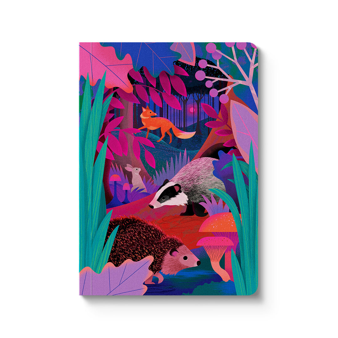 Picture of British Woodland Paperback Notebook (A6) (12473)