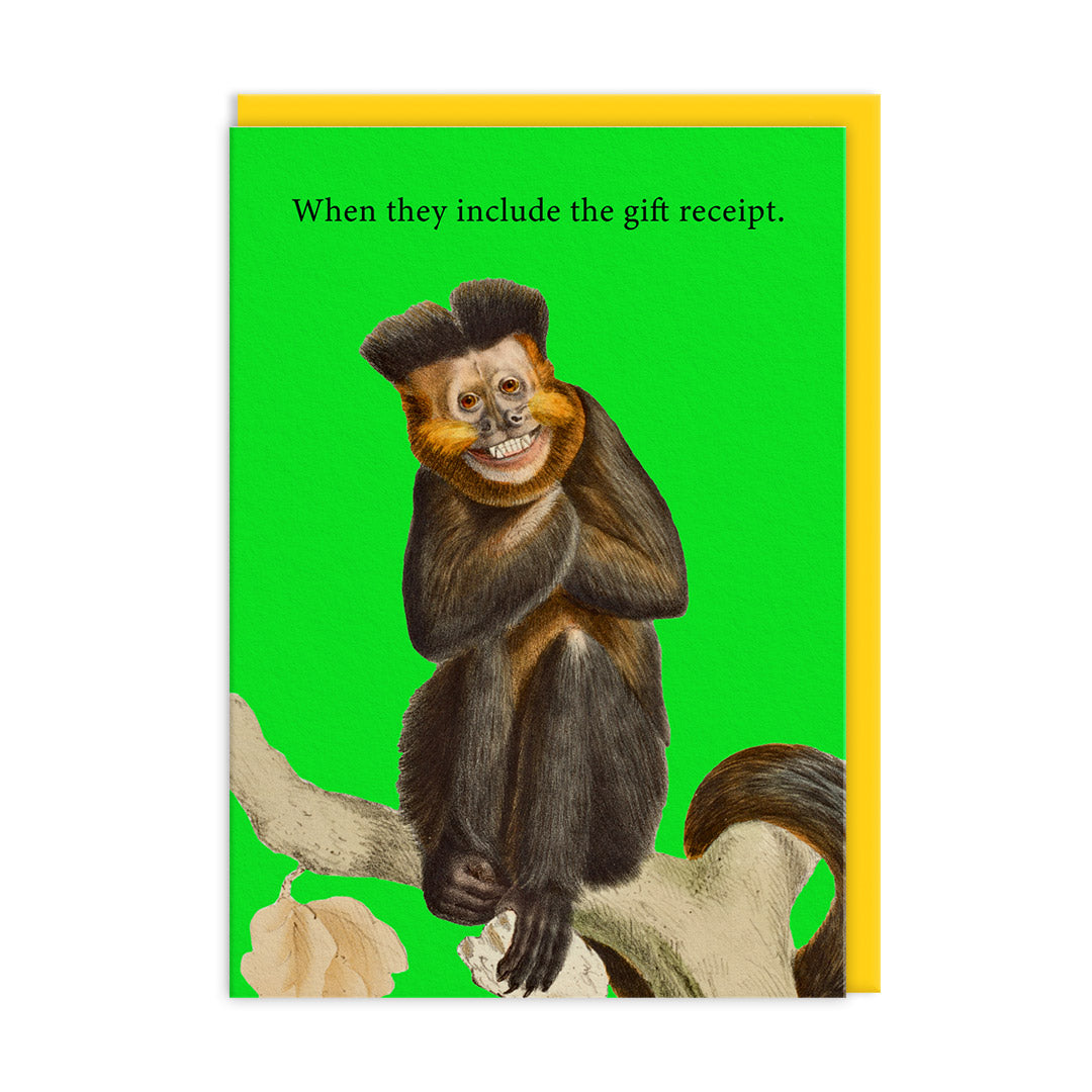 Picture of Gift Receipt Greeting Card (12181)