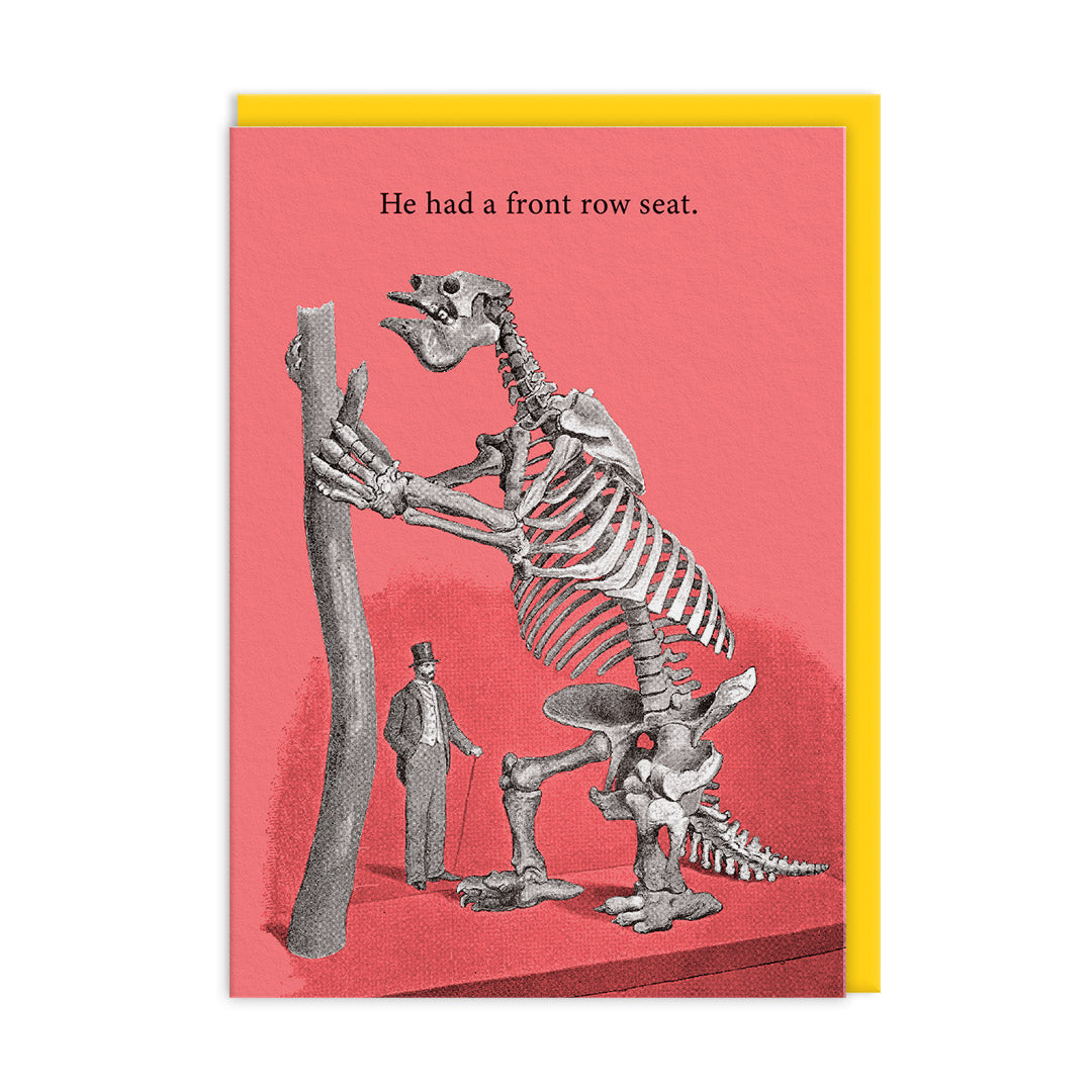 Picture of Front Row Seat Greeting Card (12188)