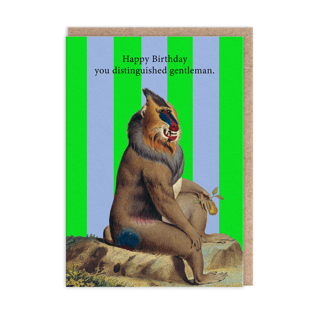 Picture of Distinguished Gentleman Greeting Card (12240)
