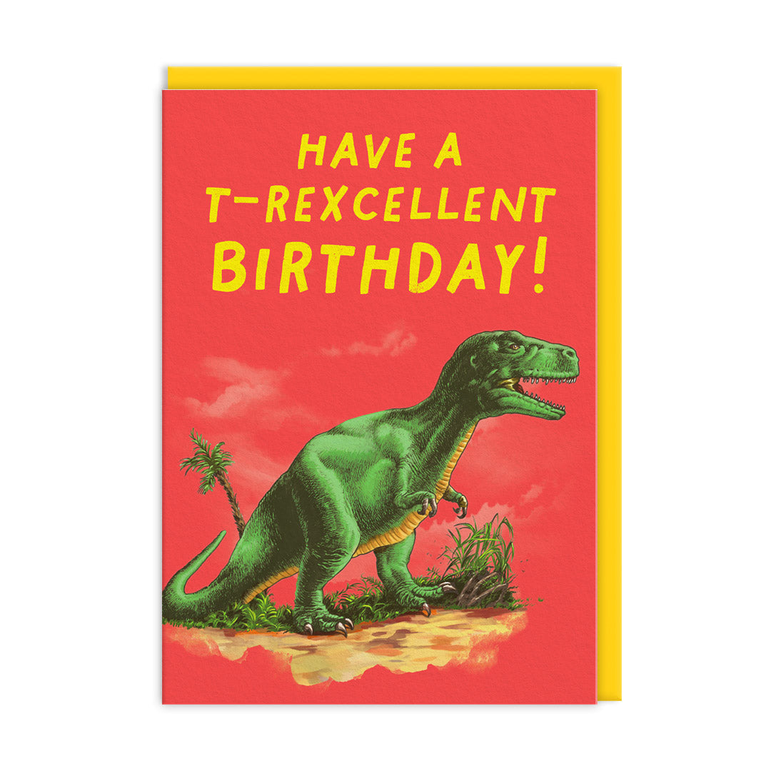 Picture of T-Rex Greeting Card (12345)