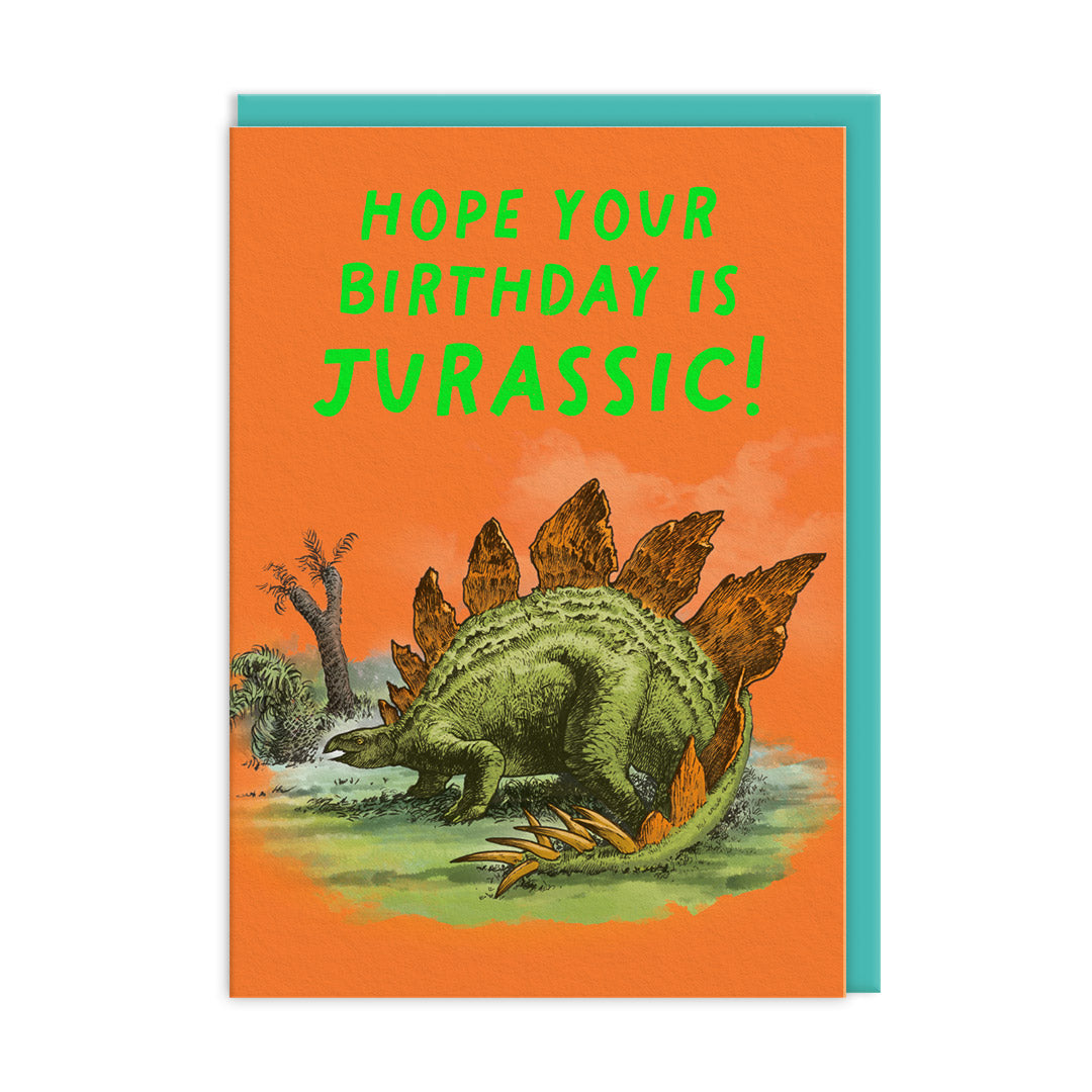 Picture of Stegosaurus Greeting Card (12347)