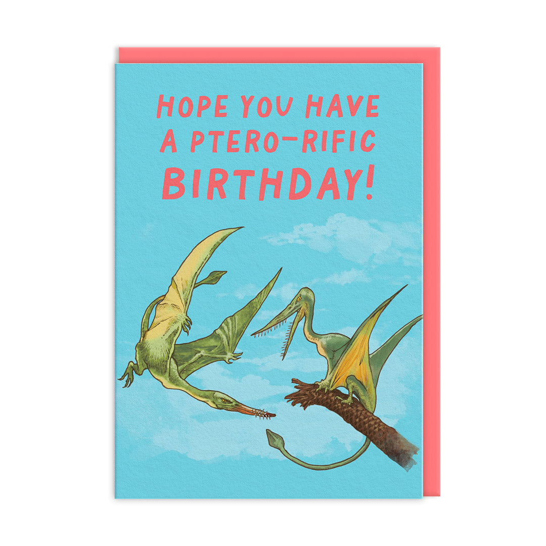 Picture of Ptereodactyl Greeting Card (12349)