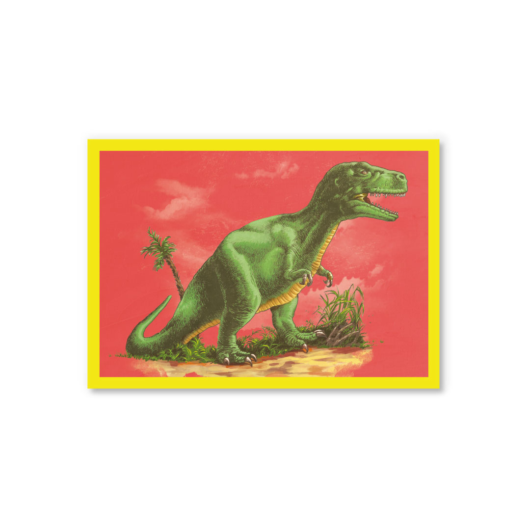 Picture of T-Rex Postcard (12339)