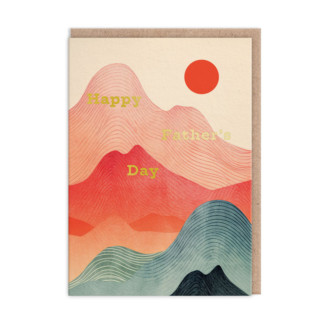 Picture of Fathers Day Mountain Card (10815)