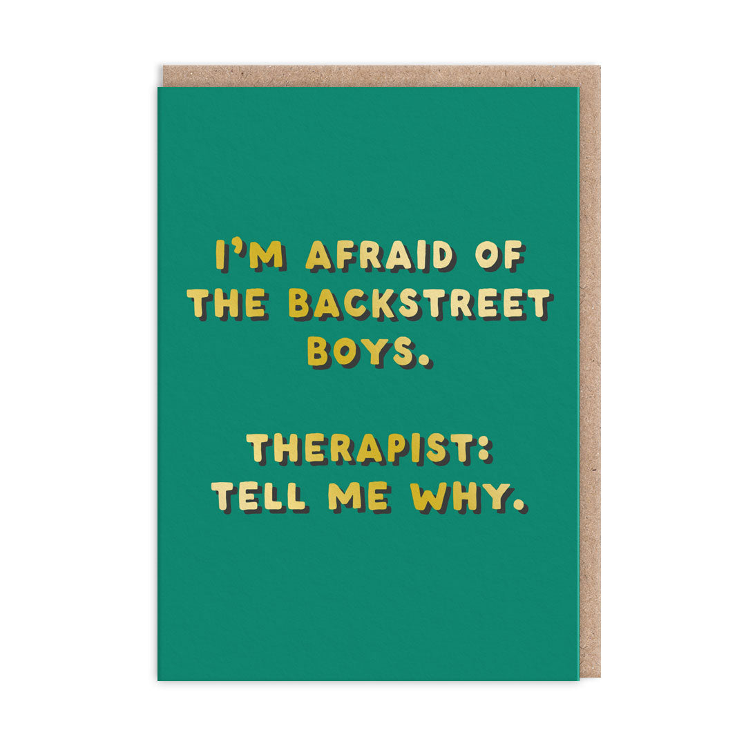 Picture of Backstreet Boys Greeting Card (11261)