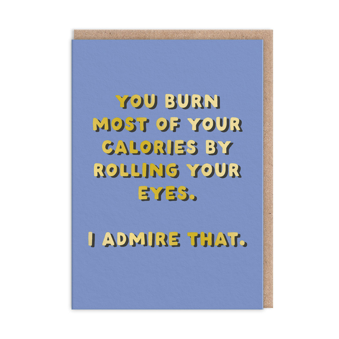 Picture of Rolling Your Eyes Greeting Card (11264)