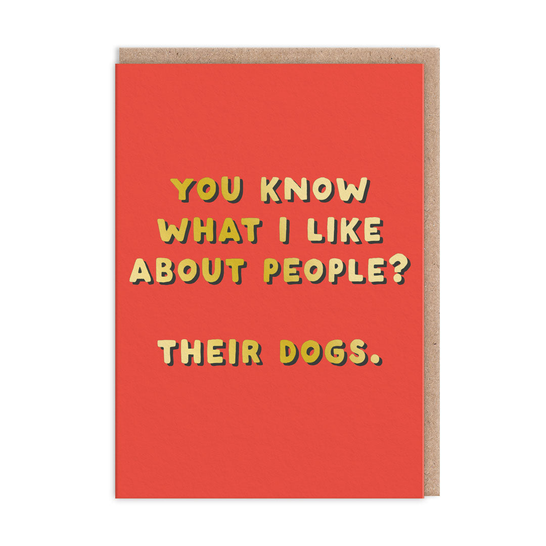 Picture of What I Like About People Greeting Card (11269)