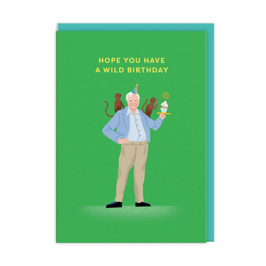Picture of David Attenborough Greeting Card (11536)