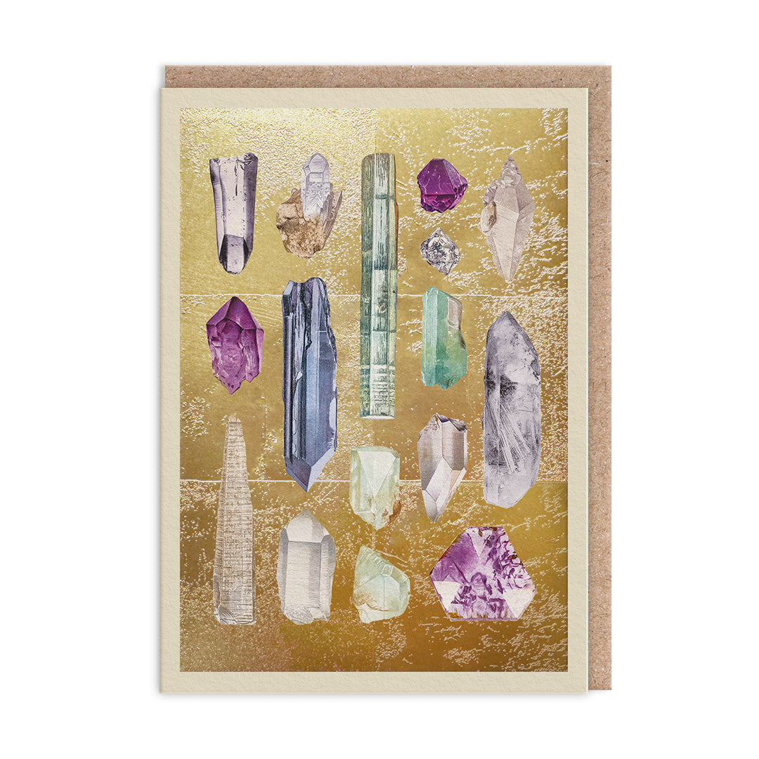 Picture of Mineral Collection Greeting Card (11997)