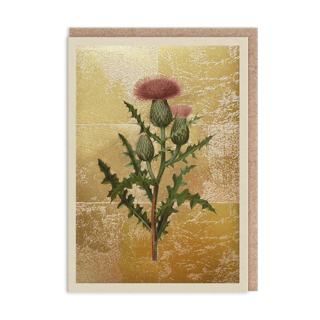 Picture of Thistle Greeting Card (12002)