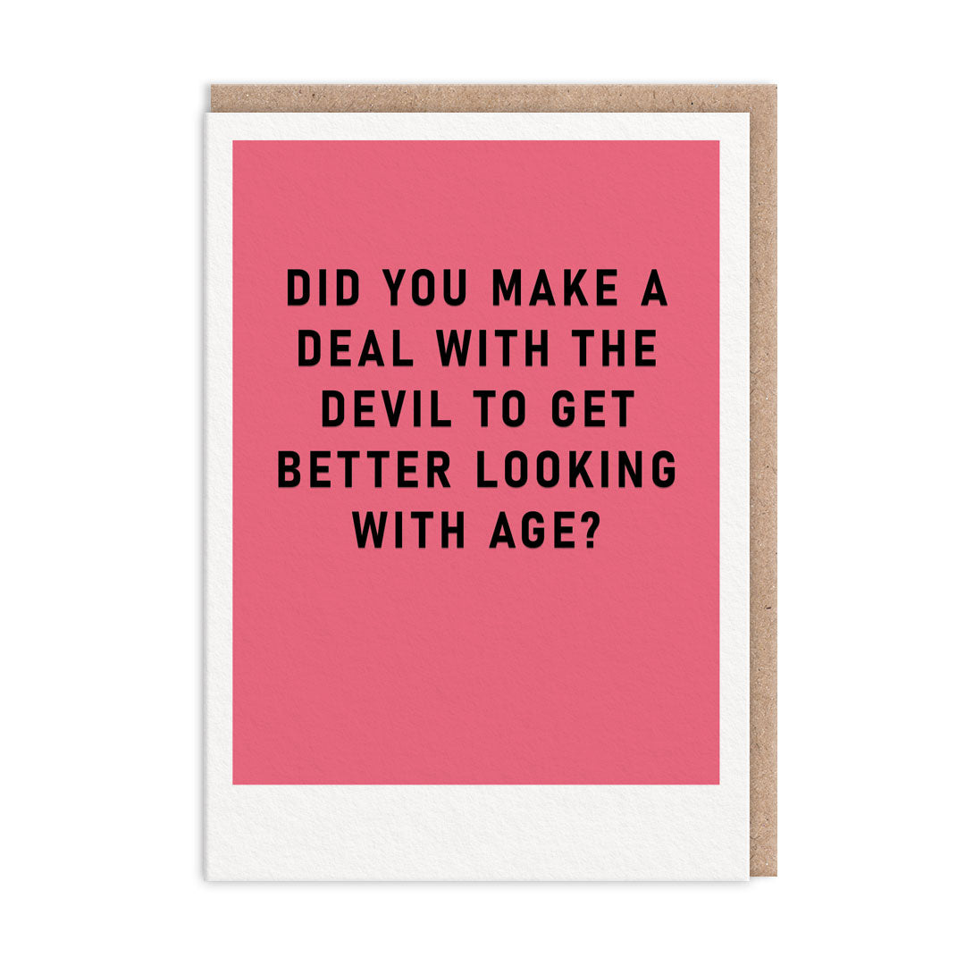 Picture of Deal With The Devil Greeting Card (12406)
